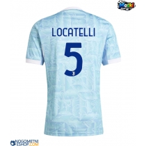 Moški Nogometni dresi Juventus Manuel Locatelli #5 Gostujoči 2025-26 Kratek Rokav
